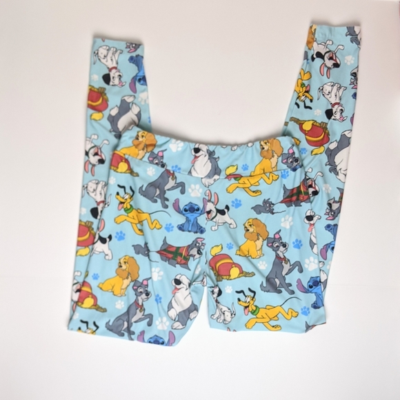 Disney Parks Soft Disney Dogs Leggings Size Small - Picture 3 of 5